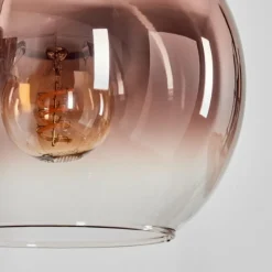 Lampes Vintages & Rétros-hofstein Koyoto Boule lumineuse, Applique murale Écru, Noir, 1 lumière