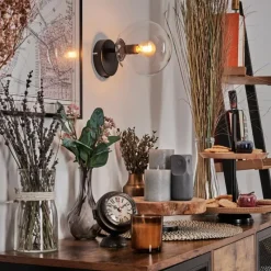 hofstein Koyoto Boule lumineuse, Applique murale, Spot mural Clair, 1 lumière