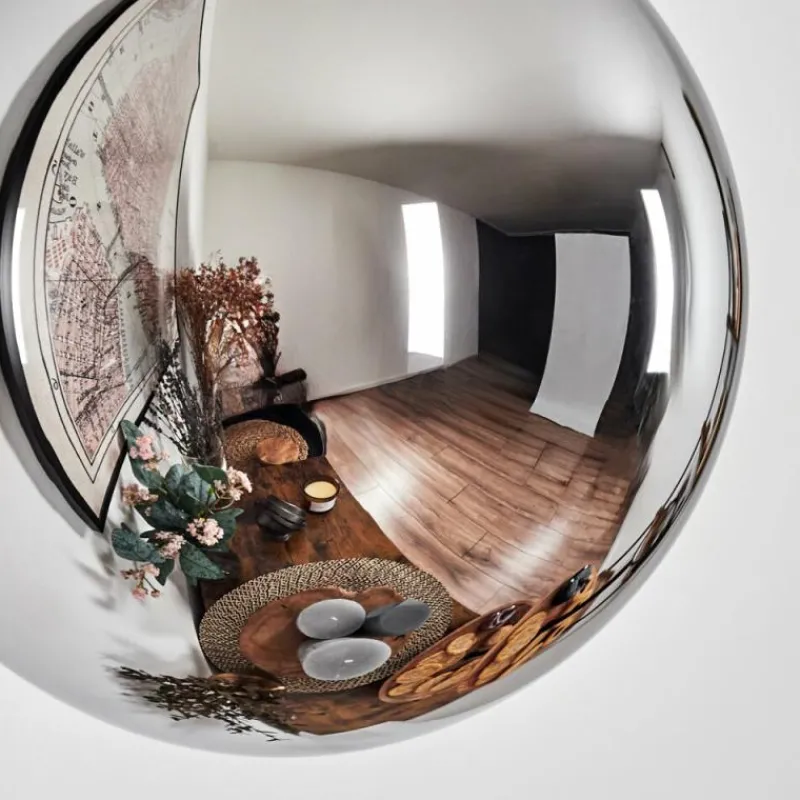 hofstein Koyoto Boule lumineuse, Applique murale, Spot mural Chrome, Fumé, 1 lumière