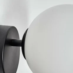hofstein Koyoto Boule lumineuse, Applique murale, Spot mural Blanc, 1 lumière
