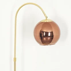 hofstein Koyoto Boule lumineuse, Lampadaire Laiton, 1 lumière