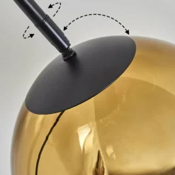 hofstein Koyoto Boule lumineuse, Lampadaire Or, Clair, 1 lumière