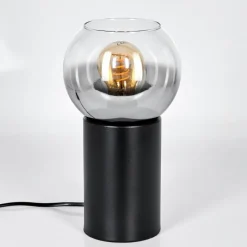 hofstein Koyoto Boule lumineuse, Lampe de bureau, Lampe à poser Clair, Fumé, 1 lumière