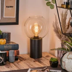 hofstein Koyoto Boule lumineuse, Lampe de bureau, Lampe à poser Clair, 1 lumière