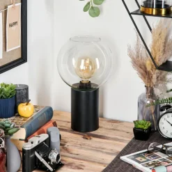 hofstein Koyoto Boule lumineuse, Lampe de bureau, Lampe à poser Clair, 1 lumière