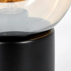 hofstein Koyoto Boule lumineuse, Lampe de bureau, Lampe à poser Ambre, 1 lumière