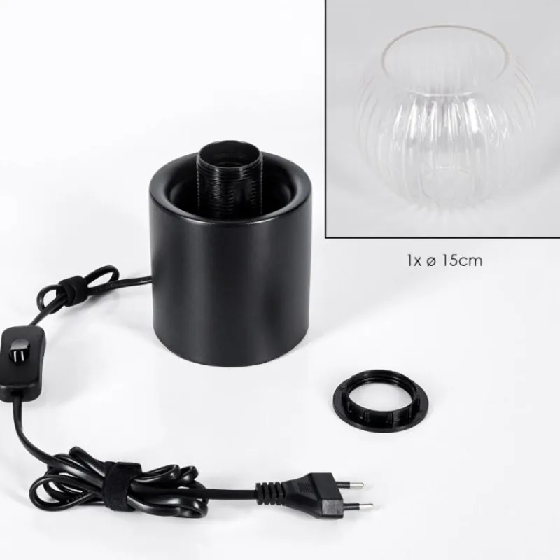 hofstein Koyoto Boule lumineuse, Lampe de bureau, Lampe à poser Clair, 1 lumière