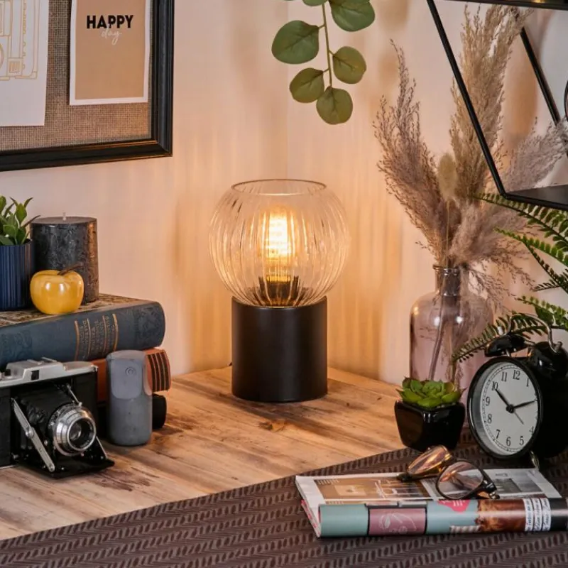 hofstein Koyoto Boule lumineuse, Lampe de bureau, Lampe à poser Clair, 1 lumière