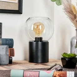 hofstein Koyoto Boule lumineuse, Lampe de bureau, Lampe à poser Clair, 1 lumière