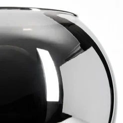 hofstein Koyoto Boule lumineuse, Lampe de bureau, Lampe à poser Chrome, Fumé, 1 lumière