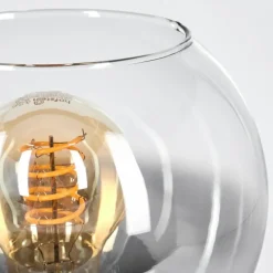 hofstein Koyoto Boule lumineuse, Lampe de bureau, Lampe à poser Clair, Fumé, 1 lumière