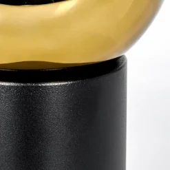 hofstein Koyoto Boule lumineuse, Lampe de bureau, Lampe à poser Or, Clair, 1 lumière