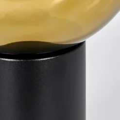 hofstein Koyoto Boule lumineuse, Lampe de bureau, Lampe à poser Or, Clair, 1 lumière