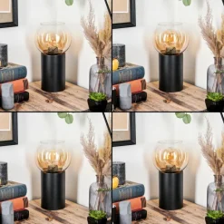 hofstein Koyoto Boule lumineuse, Lampe de bureau, Lampe à poser Ambre, Clair, 1 lumière