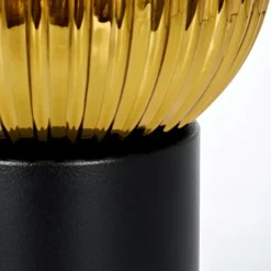 Lampes Dorées-hofstein Koyoto Boule lumineuse, Lampe de bureau, Lampe à poser Or, Clair, 1 lumière