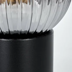 hofstein Koyoto Boule lumineuse, Lampe de bureau, Lampe à poser Clair, Fumé, 1 lumière