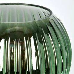 Lampes Vintages & Rétros-hofstein Koyoto Boule lumineuse, Lampe de bureau, Lampe à poser 20 cm Vert, 1 lumière