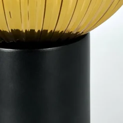 Lampes Dorées-hofstein Koyoto Boule lumineuse, Lampe de bureau, Lampe à poser Or, Clair, 1 lumière