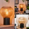 hofstein Koyoto Boule lumineuse, Lampe de bureau, Lampe à poser Ambre, 1 lumière