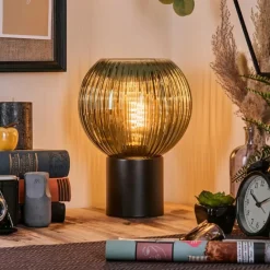 hofstein Koyoto Boule lumineuse, Lampe de bureau, Lampe à poser Vert, 1 lumière