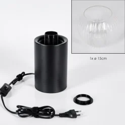 hofstein Koyoto Boule lumineuse, Lampe de bureau, Lampe à poser Clair, 1 lumière