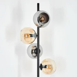 hofstein Koyoto Lampadaire 31 cm Ambre, Fumé, 4 lumières