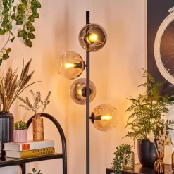 hofstein Koyoto Lampadaire 31 cm Ambre, Clair, Fumé, 4 lumières