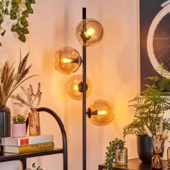 hofstein Koyoto Lampadaire 31 cm Ambre, 4 lumières