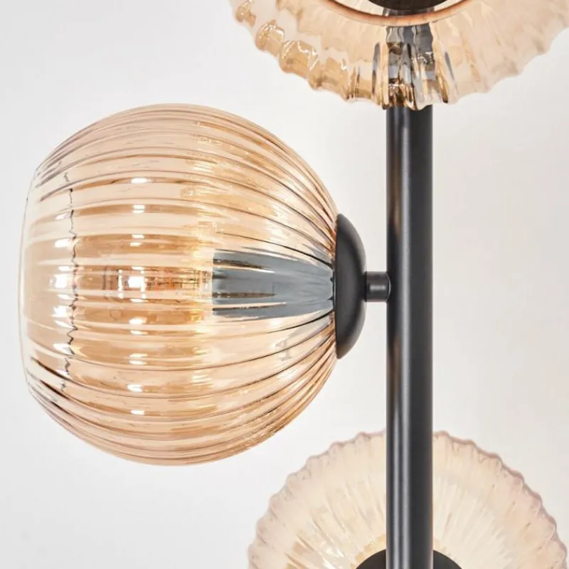 hofstein Koyoto Lampadaire 31 cm Ambre, 4 lumières