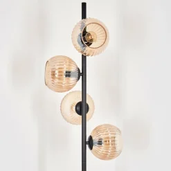 hofstein Koyoto Lampadaire 31 cm Ambre, 4 lumières