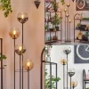 hofstein Koyoto Lampadaire 30 cm Ambre, Clair, Fumé, 4 lumières