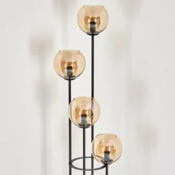 hofstein Koyoto Lampadaire 30 cm Ambre, 4 lumières