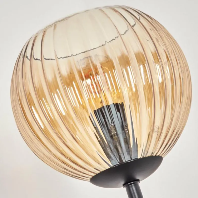 Lampes À Boules-hofstein Koyoto Lampadaire 30 cm Ambre, 4 lumières