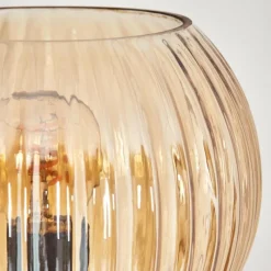 Lampes À Boules-hofstein Koyoto Lampadaire 30 cm Ambre, 4 lumières