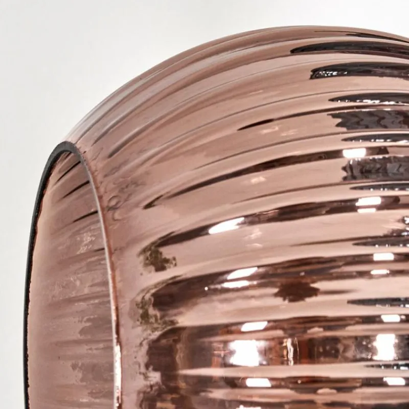 hofstein Koyoto Lampadaire 33 cm Bleu, Vert, Cuivré, 5 lumières