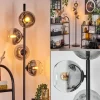 Suspension Verre Fumé-hofstein Koyoto Lampadaire 31 cm Clair, Fumé, 4 lumières