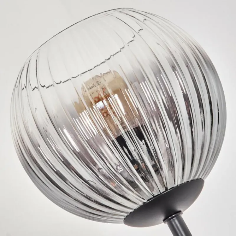 hofstein Koyoto Lampadaire 30 cm Clair, Fumé, 4 lumières