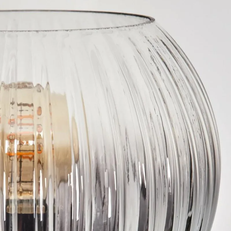 hofstein Koyoto Lampadaire 30 cm Clair, Fumé, 4 lumières