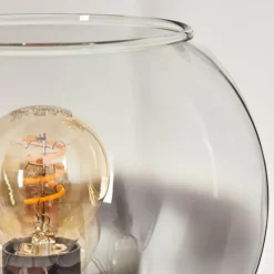 hofstein Koyoto Lampadaire 30 cm Noir, 3 lumières