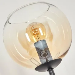 hofstein Koyoto Lampadaire 30 cm Noir, 3 lumières