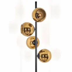 hofstein Koyoto Lampadaire 31 cm Or, 4 lumières