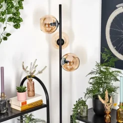 hofstein Koyoto Lampadaire Ambre, 3 lumières