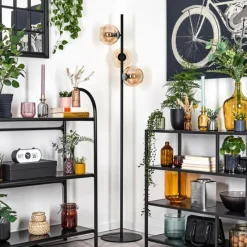 hofstein Koyoto Lampadaire Ambre, 3 lumières