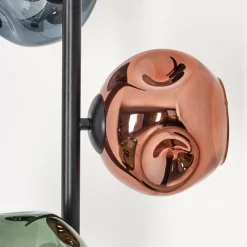 hofstein Koyoto Lampadaire Bleu, Vert, Cuivré, 3 lumières