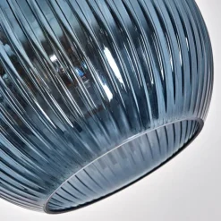 Lampes À Boules-hofstein Koyoto Lampadaire Chrome, Noir, 1 lumière