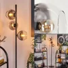 hofstein Koyoto Lampadaire Clair, Fumé, 3 lumières
