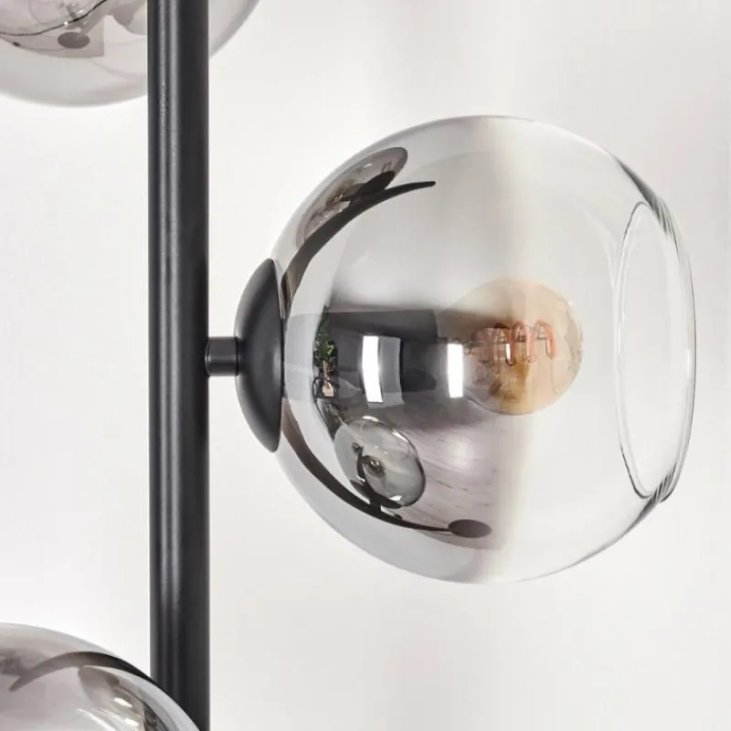 hofstein Koyoto Lampadaire Clair, Fumé, 3 lumières