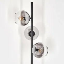 hofstein Koyoto Lampadaire Clair, Fumé, 3 lumières