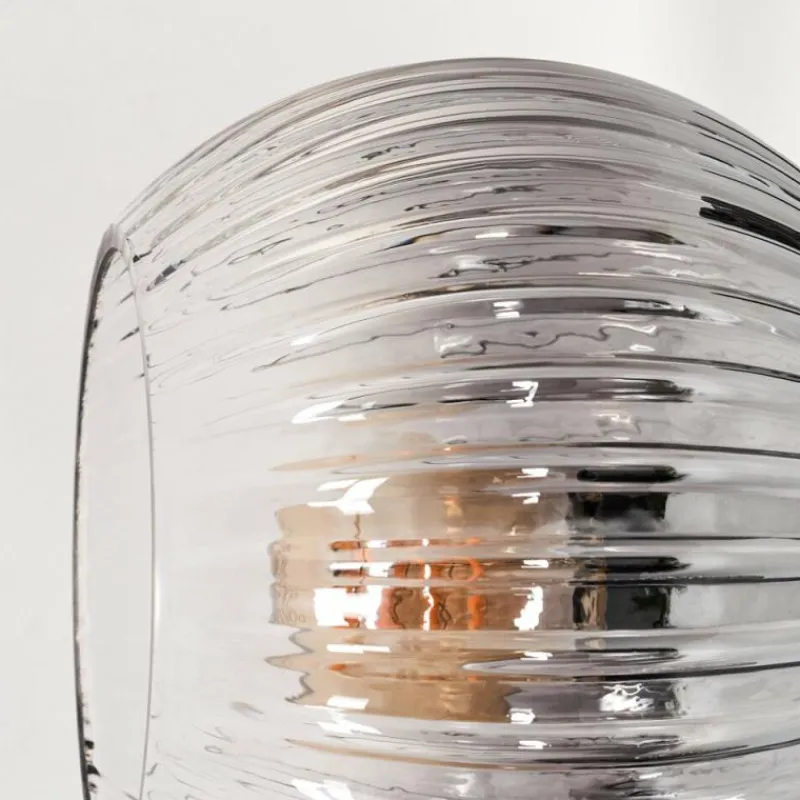 hofstein Koyoto Lampadaire Clair, Fumé, 3 lumières