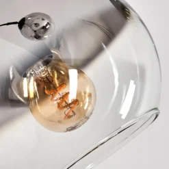 hofstein Koyoto Lampadaire Noir, 3 lumières